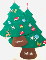 Personalized Felt Christmas Tree